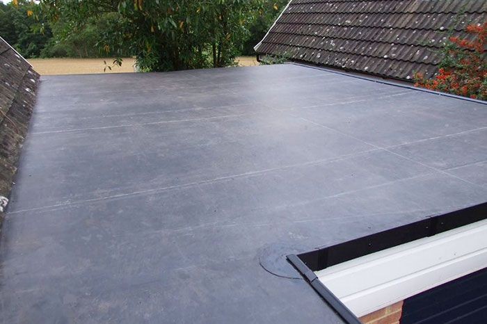 EPDM rubber roof